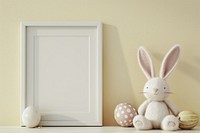 Frame easter white toy.