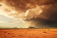 Desert weather landscape outdoors horizon. 
