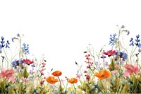 Wildflower border wildflower outdoors nature. AI generated Image by rawpixel.