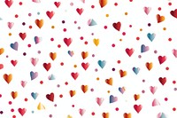  Small heart pattern backgrounds confetti. AI generated Image by rawpixel.