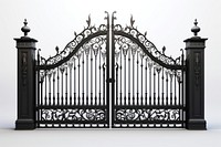 Iron gates architecture protection entrance.