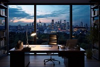 Office city furniture indoors. AI generated Image by rawpixel.