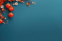 Chinese new year background backgrounds lantern blue. 