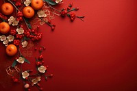 Chinese new year background backgrounds plant food. AI generated Image by rawpixel.