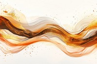 Water color illustration of wave abstract painting pattern.