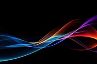 Technology light effect abstract line colorful backgrounds.