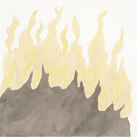 Illustration of flame backgrounds textured fire.