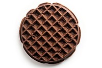Chocolate Waffles waffle food chocolate. AI generated Image by rawpixel.
