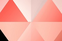  Triangle geometric background salmon pink backgrounds. AI generated Image by rawpixel.