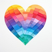 Heart watercolor rainbow balloon. AI generated Image by rawpixel.