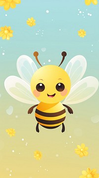  Bee outdoors cartoon animal. AI generated Image by rawpixel.