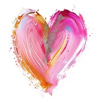 Paint heart shape brush stroke backgrounds purple white background.