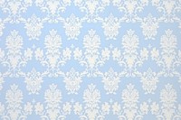 1960s vintage wallpaper babyblue damask pattern backgrounds repetition.