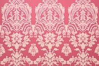 1960s vintage wallpaper pink damask pattern lace backgrounds.