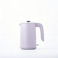 A minimal purple coffee maker kettle cup mug.