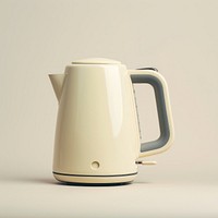 A beige minimal gelectric kettle cup mug refreshment.
