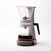 A glass coffee maker appliance mixer cup.