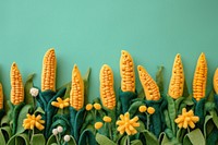Photo of felt corn field plant food agriculture.