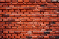  Red brick wall architecture pattern texture. AI generated Image by rawpixel.