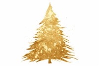Christmas tree christmas plant gold. AI generated Image by rawpixel.