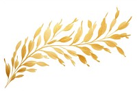 Botanical plant gold leaf. AI generated Image by rawpixel.