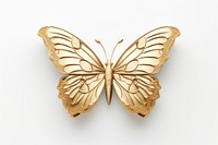 Butterfly animal insect gold.