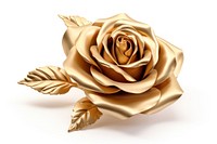Rose flower jewelry plant gold.