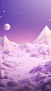 Cartoon pastel purple backgrounds landscape.