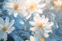  Flower backgrounds outdoors blossom. AI generated Image by rawpixel.