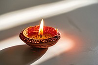 A beautiful Diya festival candle diwali. AI generated Image by rawpixel.