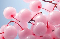 Balloon cherry plant celebration.