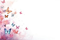 Butterfly painting petal backgrounds.