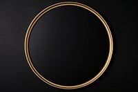 Minimal black gold circle photo photography reflection.
