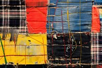 Various tartan pattern quilting textile backgrounds.