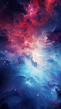  Abstract galaxy astronomy universe nebula. AI generated Image by rawpixel.