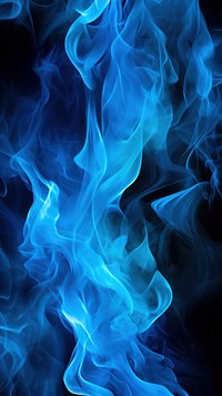  Blue flames smoke backgrounds accessories. AI generated Image by rawpixel.