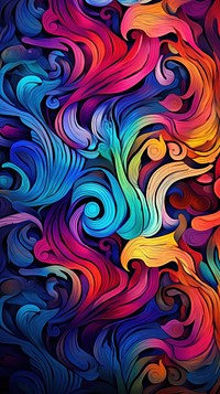  Abstract wallpaper pattern art backgrounds. AI generated Image by rawpixel.