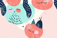Cute gralic illustration backgrounds representation creativity.