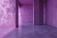 Violet architecture building flooring.