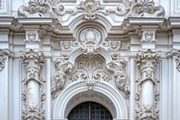Baroque architecture building backgrounds spirituality.