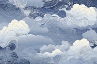 Navy cloud outdoors pattern nature.