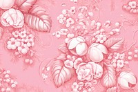 Stunning strawberry in pink rose color wallpaper pattern plant.