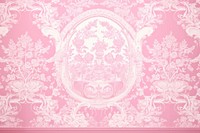 Strawberry in pink rose color wallpaper pattern backgrounds.