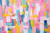 Candy colorful art abstract painting.