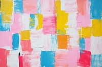 Candy colorful art abstract painting.