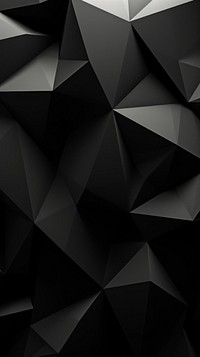  Prism monochrome abstract black. AI generated Image by rawpixel.