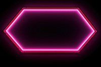 Pentagon neon background light illuminated blackboard. AI generated Image by rawpixel.