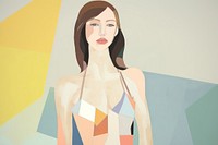 Woman painting drawing adult. AI generated Image by rawpixel.