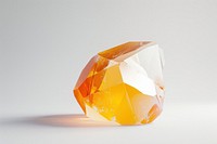 Orange and white gem gemstone crystal mineral.