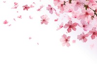  Pink spring flowers petal backgrounds blossom. AI generated Image by rawpixel.